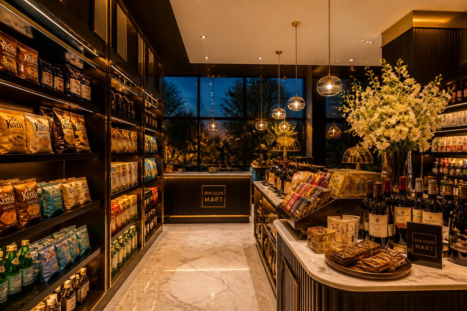 Interior of King P Variety Store